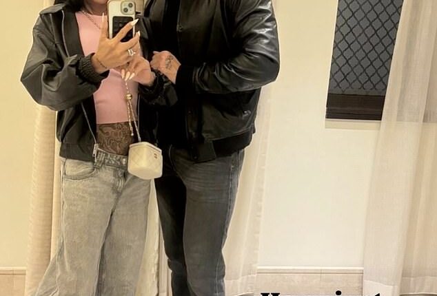 Katie Price has shared the first snap with her new husband Lee Andrews, just hours after the couple stunned fans by tying the knot in Dubai on Saturday