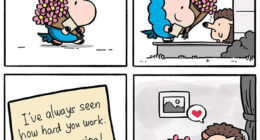 21 Wholesome Comics By Chris Yang About A Llama And A Hedgehog’s Friendship