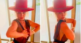 “A Shame”: Britney Spears Suffers Wardrobe Disaster In Sheer Bodysuit While Twerking To Cardi B