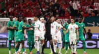AFCON final descends into CHAOS as Senegal boss calls his team off the pitch after controversial late penalty is awarded to Morocco by VAR