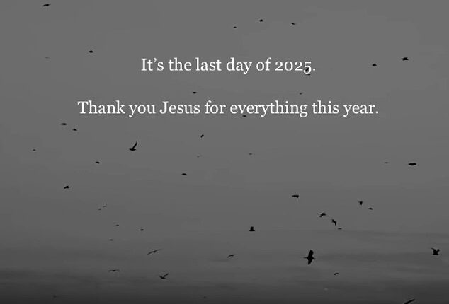 Adam has given thanks to Jesus in his first social media post since marrying Holly and taking her surname