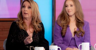 Afton McKeith, who has claimed to have a fling with Brooklyn Beckham years ago, has said he was 'telling the truth' in his recent bombshell statement, (pictured with her mother Gillian in 2023)