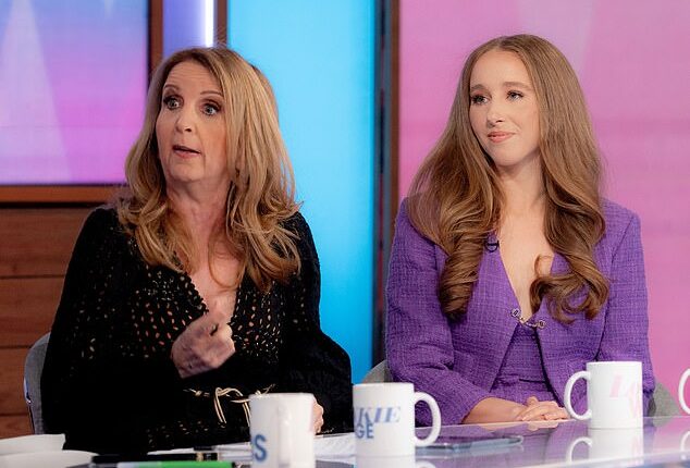 Afton McKeith, who has claimed to have a fling with Brooklyn Beckham years ago, has said he was 'telling the truth' in his recent bombshell statement, (pictured with her mother Gillian in 2023)