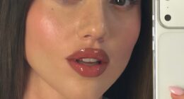 Former American Idol contestant Nutsa Buzaladze has resurfaced with a brand new look after going under the knife for a nose job