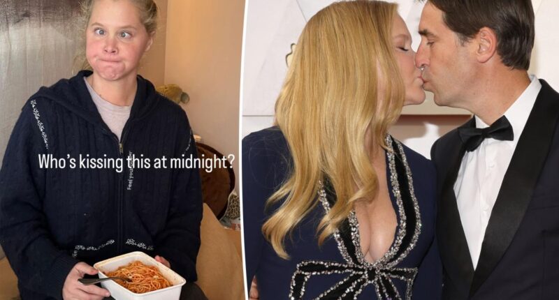 Amy Schumer jokes about not having New Year’s Eve kiss after Chris Fischer split