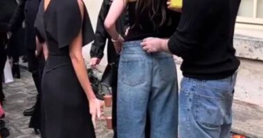 Another awkward moment between Victoria Beckham and Nicola Peltz has now gone viral as fans have claimed that Brooklyn's mum 'is not the problem' amid the huge family fallout