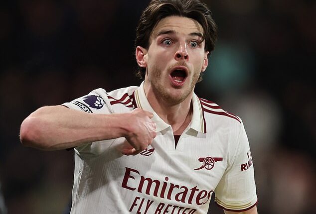 Declan Rice has been banned from driving after he was caught speeding on the same road twice in a week - dating back to January last year