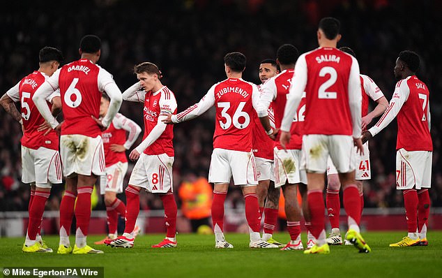 Opta's supercomputer has knocked Arsenal's chances of winning the Premier League this year