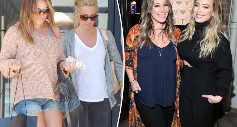 Ashley Tisdale hangs out with Hilary Duff's estranged sister, Haylie, amid 'toxic' mom group drama