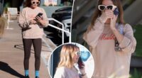 Ashley Tisdale has somber phone conversation