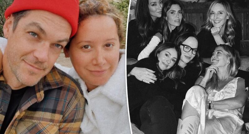 Ashley Tisdale's husband stirs the pot with cryptic post as 'toxic' mom group drama rages on