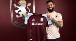 Aston Villa have sealed the return of Douglas Luiz on loan from Juventus to see out the season