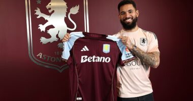 Aston Villa have sealed the return of Douglas Luiz on loan from Juventus to see out the season