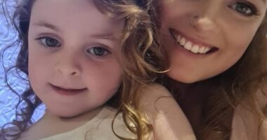Sydney mum Casey De Farria was playing with her four-year-old daughter like any other day when things suddenly took a terrifying turn