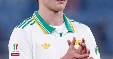 Australian football officially has a new star, after 16-year-old Antonio Arena scored with his first touch for Serie A giants Roma