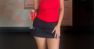 Tiahnee Raquel (pictured), 23 from Adelaide, has left millions stunned after revealing the unexpected change in her appearance following what was meant to be a carefree tropical holiday