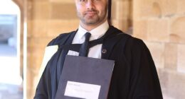 A robot scientist accused of plotting an Australia Day riot complete with Molotov cocktails has been arrested by counter-terrorism cops (PhD student Sepehr Saryazdi is pictured)