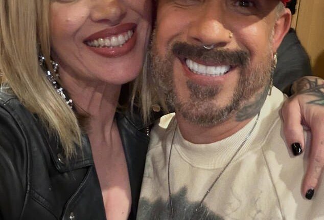 AJ McLean's, 48, estranged wife Rochelle, 44, revealed that she has been hospitalized after suffering from a mysterious 'pain' in her abdomen