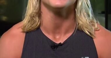 Bailey Smith (pictured) has shared his true thoughts about his romance with Tammy Hembrow. The AFL player, 25, appeared on the Today show this week and insisted the pair are just friends