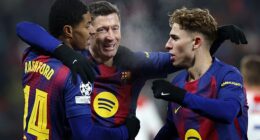 Barcelona star Fermin Lopez (right) has revealed he would sacrifice his sport in the team if his side re-signed Lionel Messi