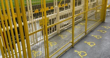 Aston Villa's disabled fans were 'caged' during their 1-0 win away to Fenerbahce on Thursday