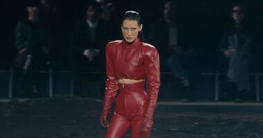 The new Hulu body horror series The Beauty kicked off with a bang — literally — with its premiere on Wednesday night featuring Bella Hadid in her most shocking role to date