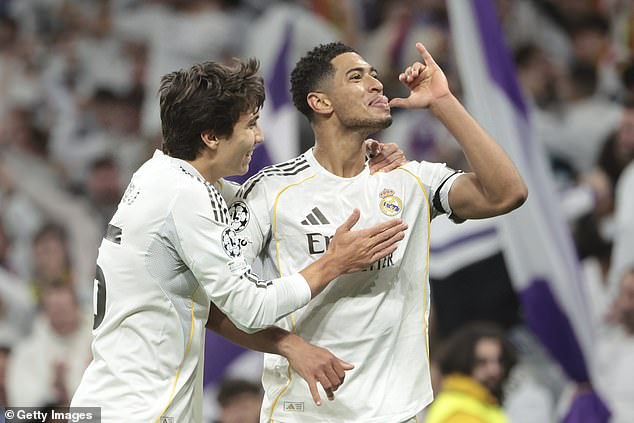 Jude Bellingham had fun taunting his critics with a pointed goal celebration on Tuesday night