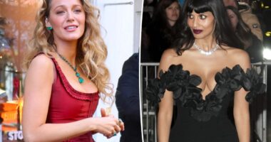 Blake Lively branded a 'suicide bomber' and 'villain' by Jameela Jamil in Justin Baldoni battle