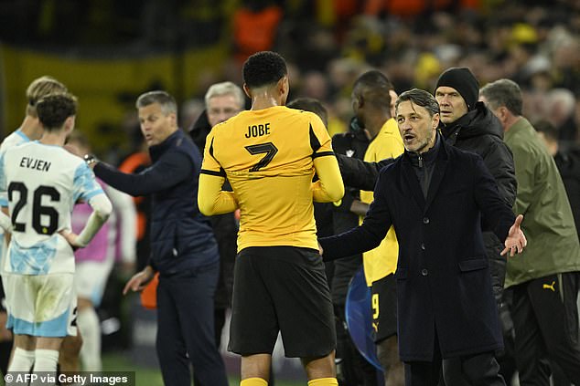 Borussia Dortmund manager Niko Kovac believes Jobe Bellingham will come good with time