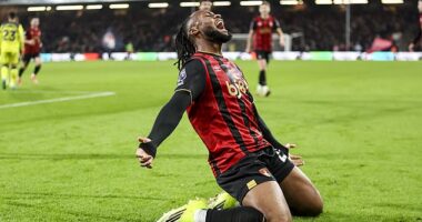 Antoine Semenyo scored a fabulous winner to give Bournemouth all three points against Spurs