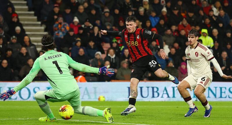 Bournemouth vs Liverpool - Premier League LIVE: Latest score and updates as Virgil van Dijk halves deficit after hosts' quickfire double