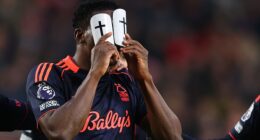 Taiwo Awoniyi reminded Sean Dyche of what he is about with a fine second goal for Nottingham Forest against Brentford