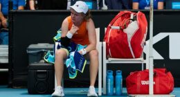 British star Fran Jones broke down in tears as her Australian Open journey came to an end