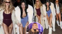 Brooks Nader and her sisters go '80s après' at Kate Hudson and Cade Hudson's Aspen New Year's Eve party