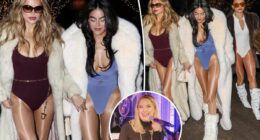 Brooks Nader and her sisters go '80s après' at Kate Hudson and Cade Hudson's Aspen New Year's Eve party