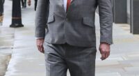 Gary MacDougall outside High Court after hearing in dispute over estate of his mum Jeanne MacDougall