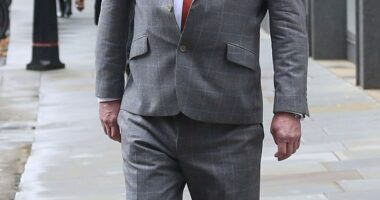 Gary MacDougall outside High Court after hearing in dispute over estate of his mum Jeanne MacDougall