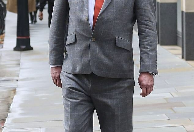 Gary MacDougall outside High Court after hearing in dispute over estate of his mum Jeanne MacDougall