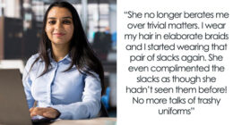 Bullied Employee Nitpicked By Boss Daily, Suddenly Wants To Be Besties After Learning Her Ethnicity