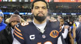 Caleb Williams went from hero to zero as the Chicago Bears crashed out of the NFL playoffs