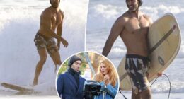 Carefree Justin Baldoni surfs on Costa Rica birthday trip despite Blake Lively legal war