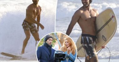 Carefree Justin Baldoni surfs on Costa Rica birthday trip despite Blake Lively legal war