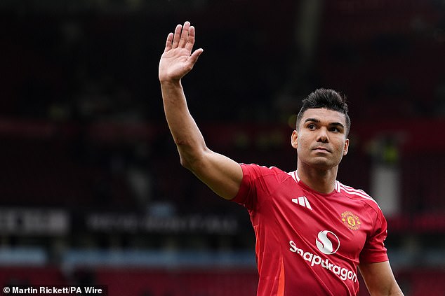 Casemiro will wave goodbye to Manchester United at the end of the season, it was announced on Thursday