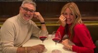 Cat Deeley shared a series of sweet snaps as she reunited with Hollywood producer, Jeff Thacker, on Monday
