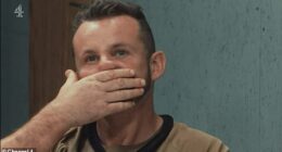 CelebSAS: Who Dares Wins saw another three stars quit the show on Sunday, meaning a whopping nine recruits have now withdrawn from the latest series (Ryan Moloney pictured)
