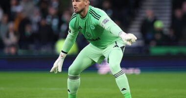 Kasper Schmeichel is coming under increasing pressure to keep to his spot in the Celtic team