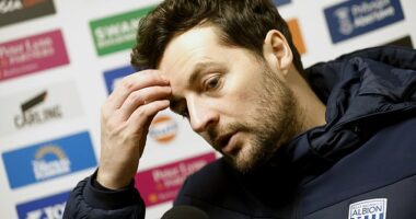West Brom have sacked head coach Ryan Mason after a run of 10 away league defeats in a row