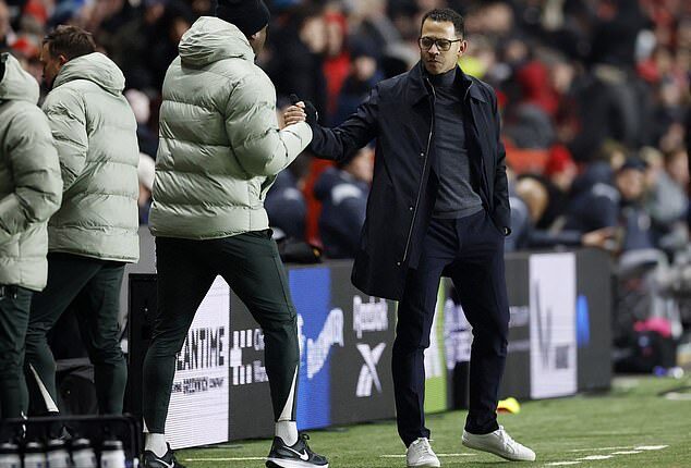 Liam Rosenior stood out with calm authority during his first match in charge of Chelsea