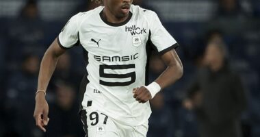 Rennes hope to command a record fee in excess of £50m for Chelsea target Jeremy Jacquet