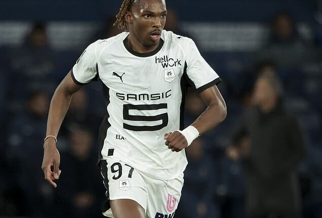 Rennes hope to command a record fee in excess of £50m for Chelsea target Jeremy Jacquet